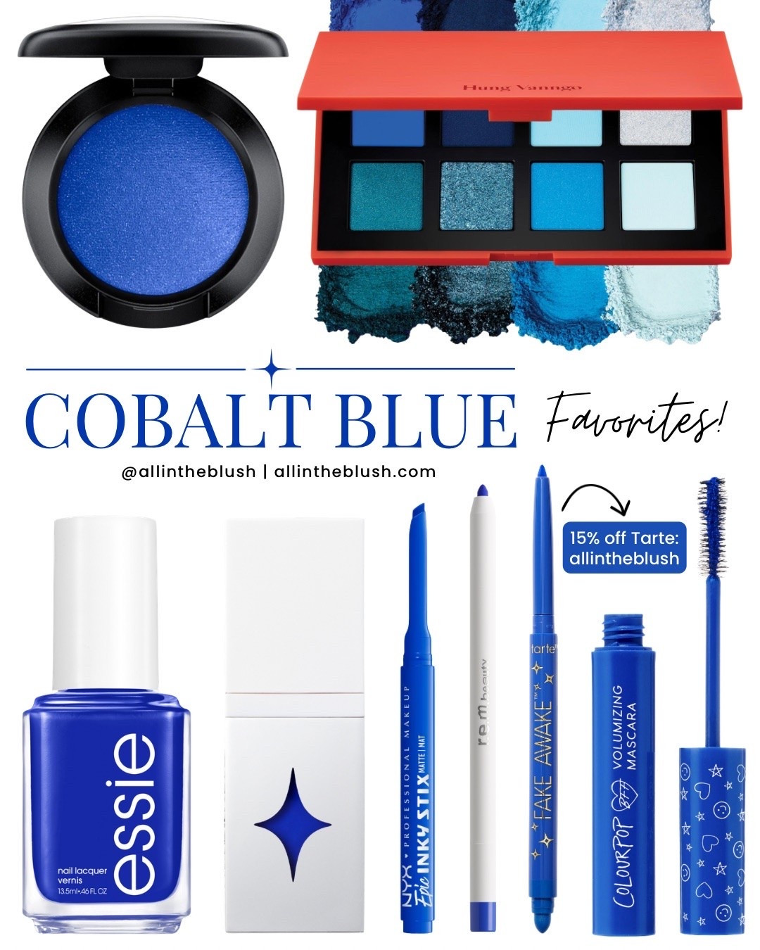 Cobalt blue beauty product favorites

#LTKBeauty #LTKgrwm #LTKootd
