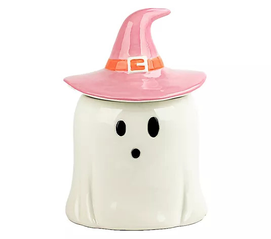 10 Strawberry Street Witchy Ghost Canister - QVC.com | QVC