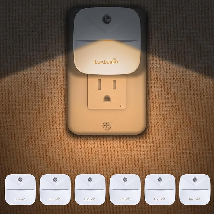LED Night Lights Plug into Wall with Dusk-to-Dawn Sensor, Automatically Turn on and Off,Night Lig... | Amazon (US)