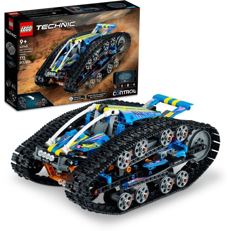 LEGO Technic App-Controlled Transformation RC Toy Car 42140 | Target