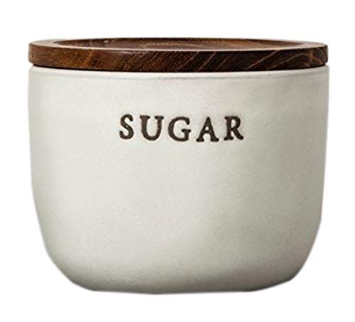 Hearth and Hand with Magnolia Stoneware Sugar Cellar Cream Joanna Gaines Collection Limited Edition | Amazon (US)