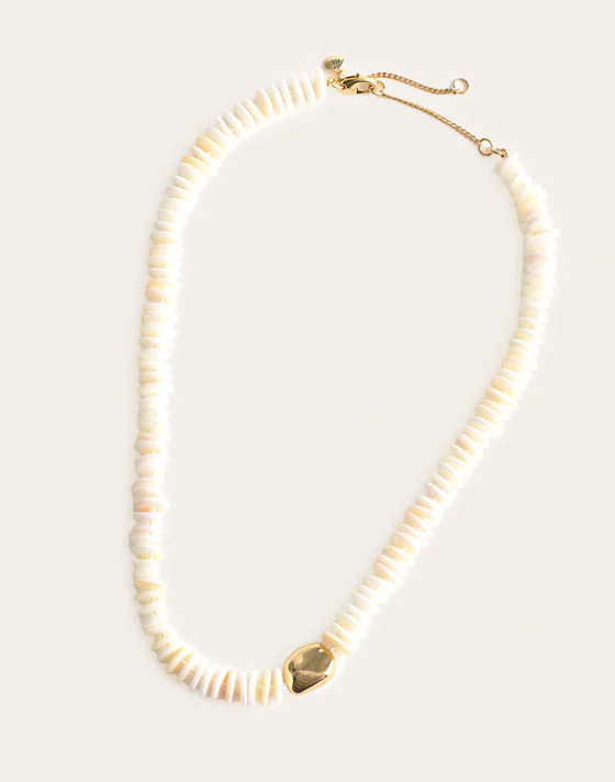 Sculptural Puka Shell Choker Necklace | Madewell