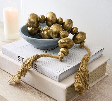 Brass Beaded Rope | Pottery Barn (US)