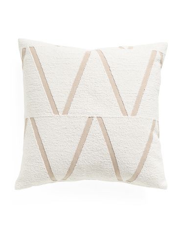 Made In Usa 22x22 Edge Of Glory Pillow | TJ Maxx