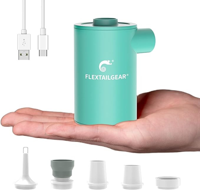FLEXTAILGEAR MAX Pump 2020 Portable Air Pump with 3600mAH Battery USB Rechargeable Air Pump-Quick... | Amazon (US)