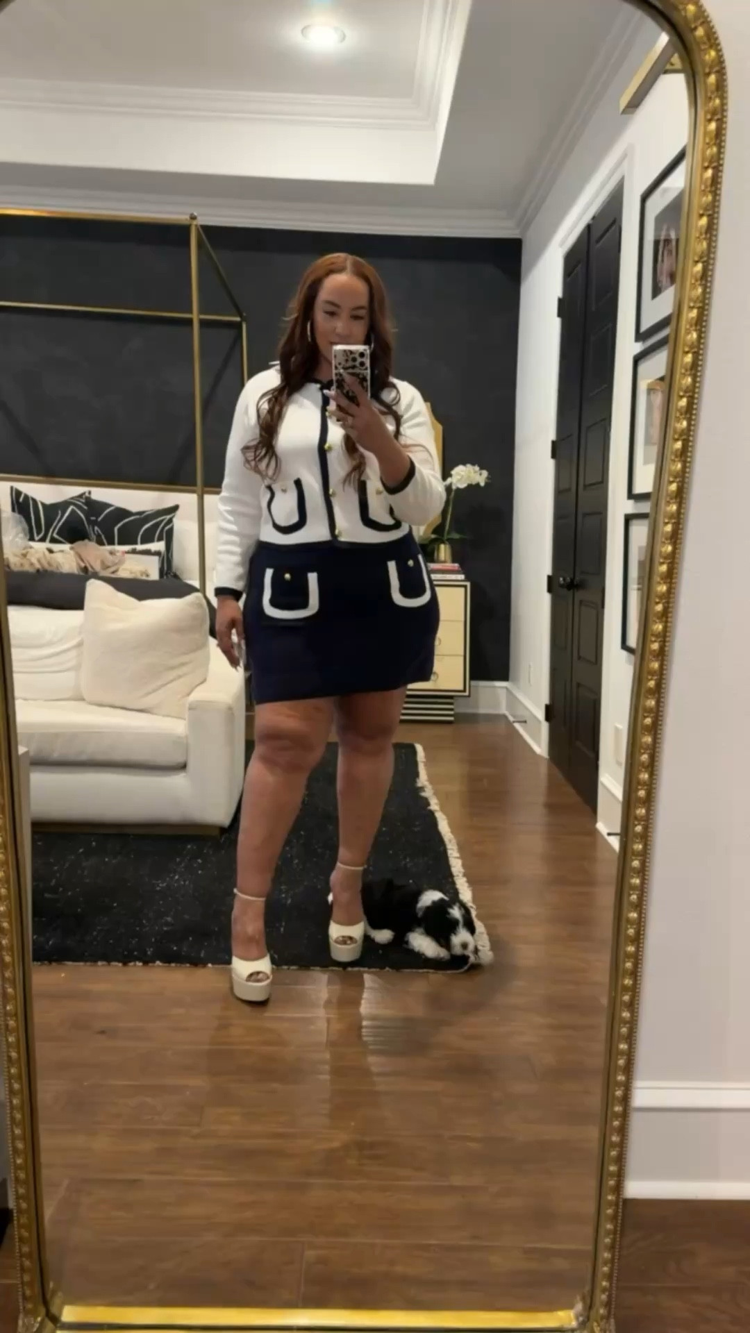 Chic #OOTD under $50 feat. Cha Cha 🐾

#LTKootd #LTKMidsize #LTKmomlife