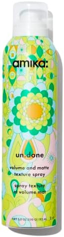 amika un.done volume & matte texture spray | Amazon (US)