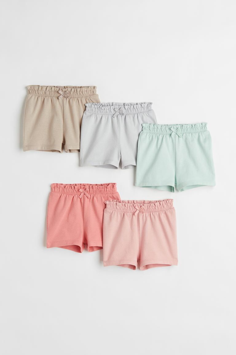 Shorts in soft cotton jersey with an elasticized waistband. | H&M (US + CA)