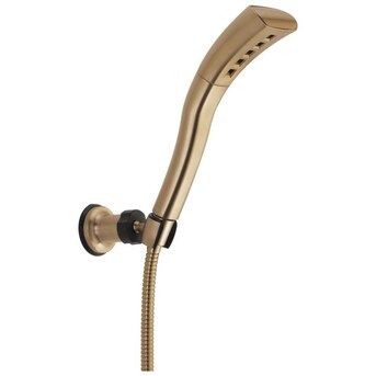 Delta Universal Showering Components Champagne Bronze 1-Spray Handheld Shower 1.75-GPM (6.6-LPM) | Lowe's