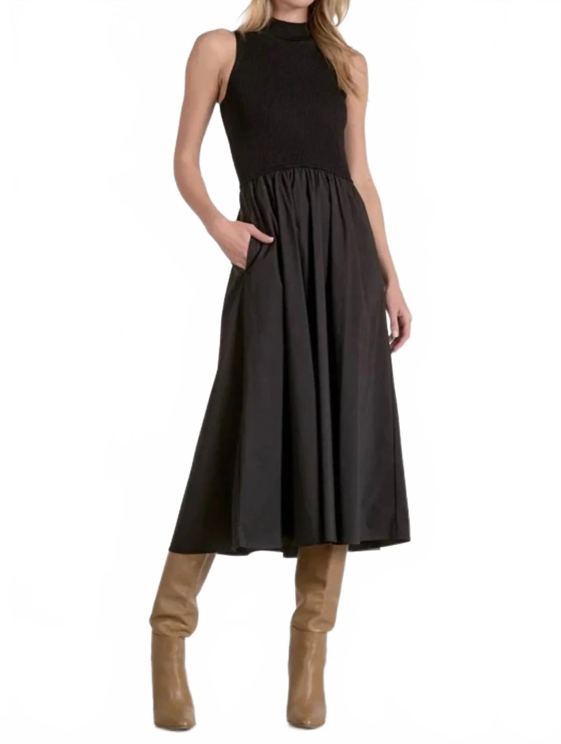 Elsie Maxi Dress In Black | Shop Simon