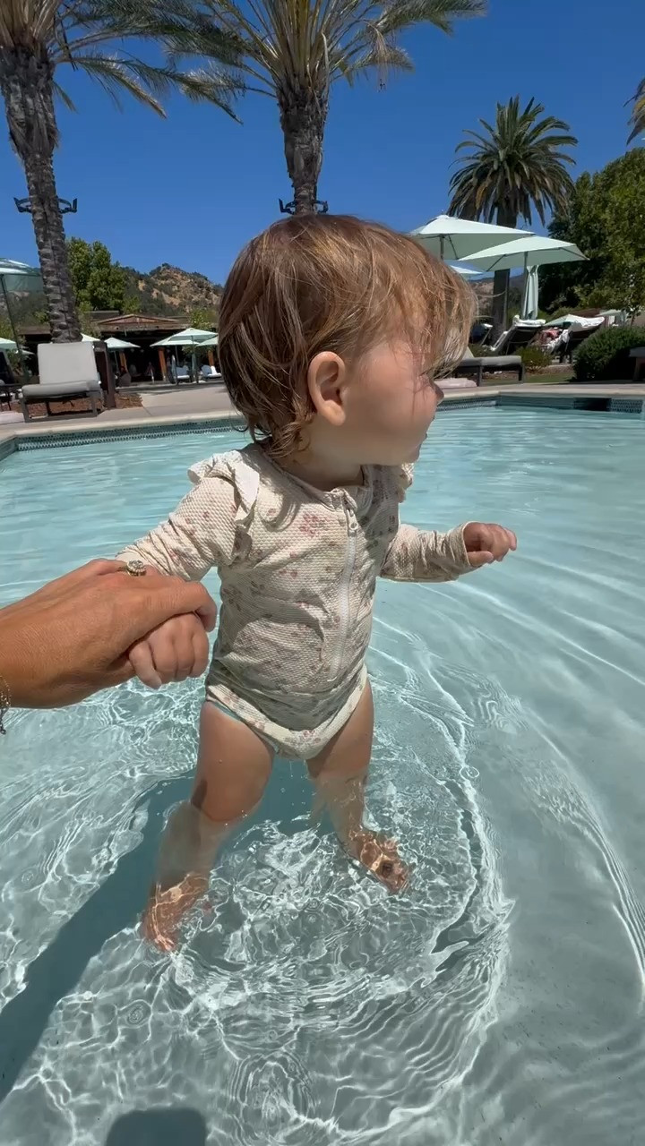 Banks bathing suit is Rylee & Cru but they don't make it anymore so I linked a few similar options! 

 #LTKSeasonal #LTKTravel #LTKBaby