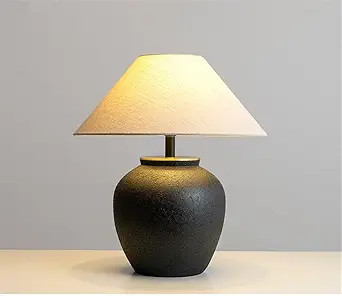 Nordic Ceramics Table Lamp Modern Art Living Room Bedroom Study LED Originality Brass Desk Light ... | Amazon (US)