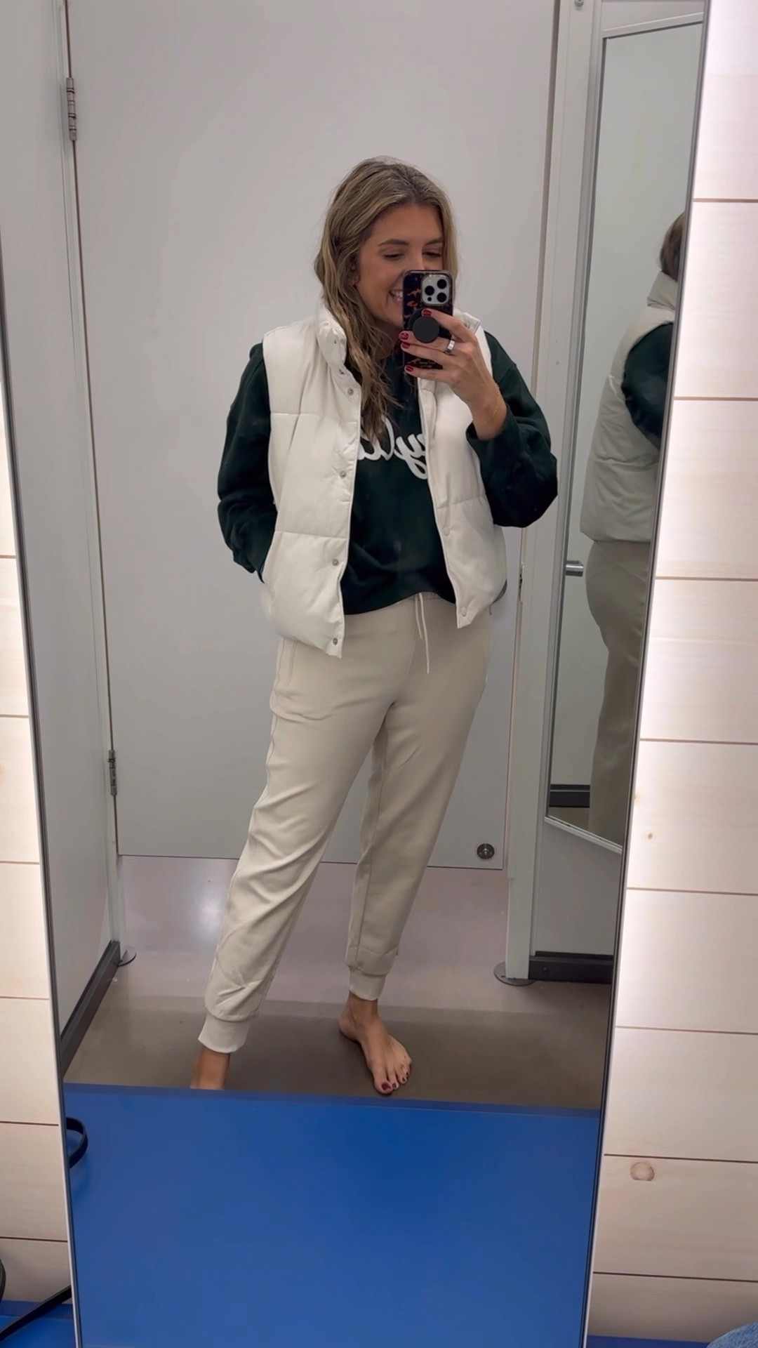 Old Navy new arrivals try on! Typical Size 8/size medium 5’7.5”.