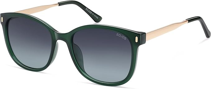 SOJOS Classic Square Polarized Sunglasses for Women Oversized Trendy Retro UV Protection Shade SJ... | Amazon (US)