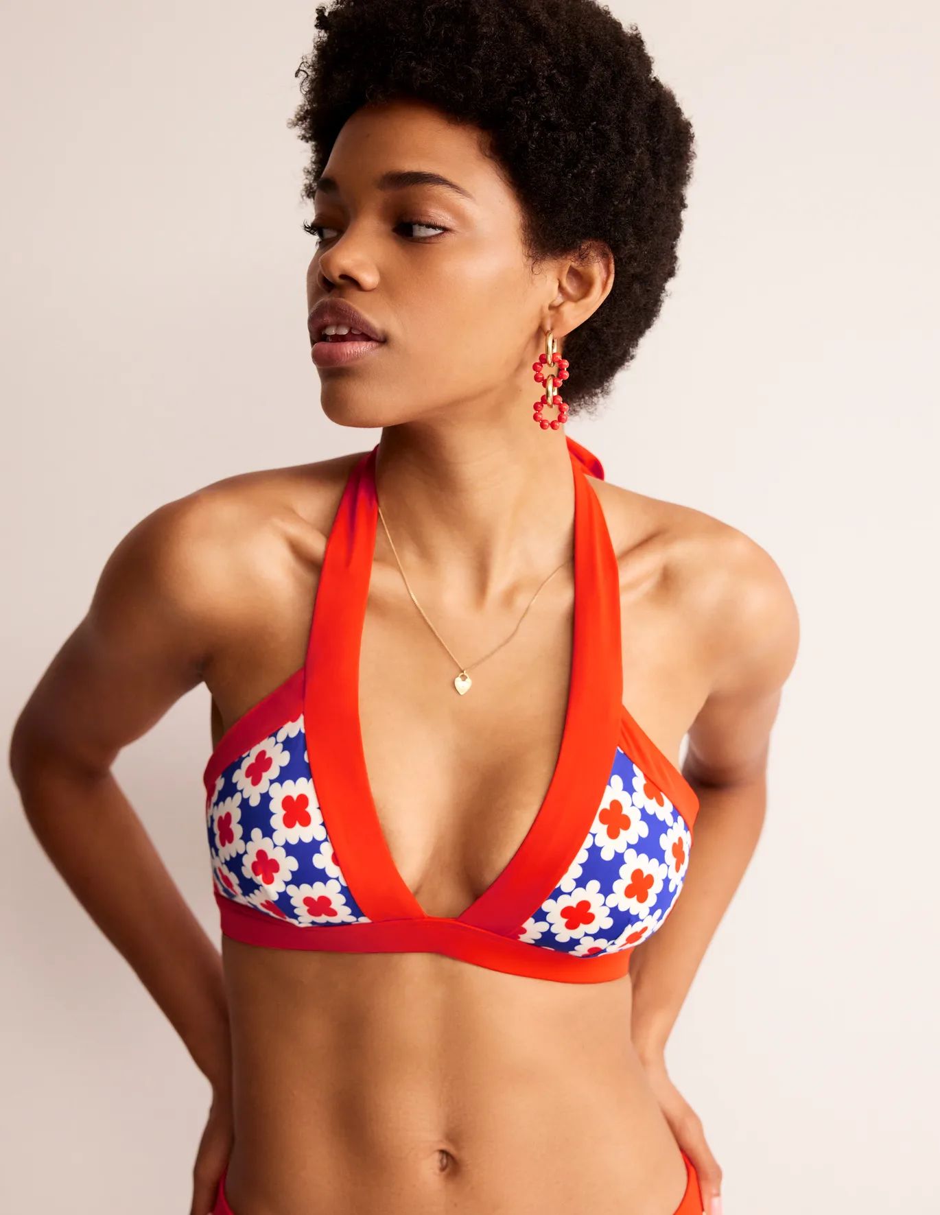 Ithaca Halter Bikini Top | Boden (US)