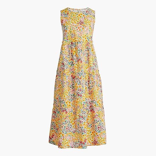 Petite Sleeveless tiered midi dress
Item BI222
 | J.Crew Factory