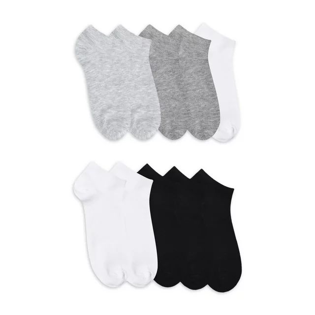 No Boundaries Women's Low-Cut Socks, 10-Pack, Sizes 4-10 | Walmart (US)