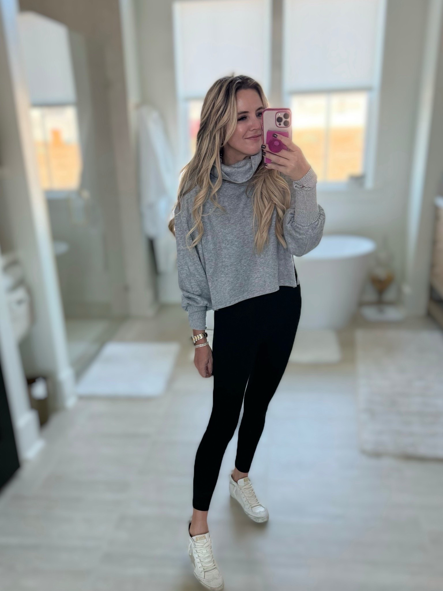 The cutest turtleneck and leggings fit from Free People. 

#LTKFindsUnder100 #LTKActive #LTKTravel