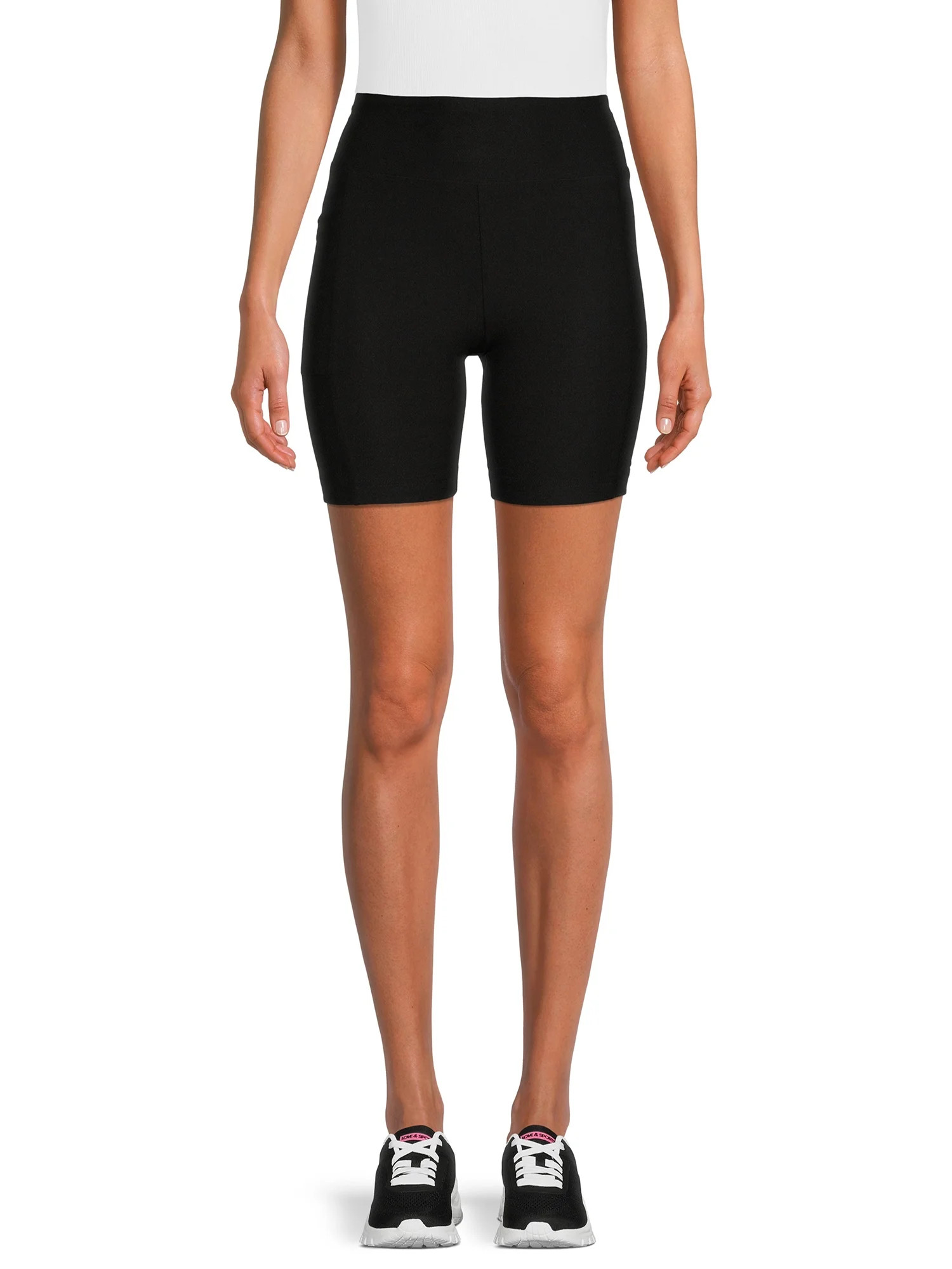 No Boundaries Juniors' Bike Shorts with Pocket, Size XS-3XL | Walmart (US)