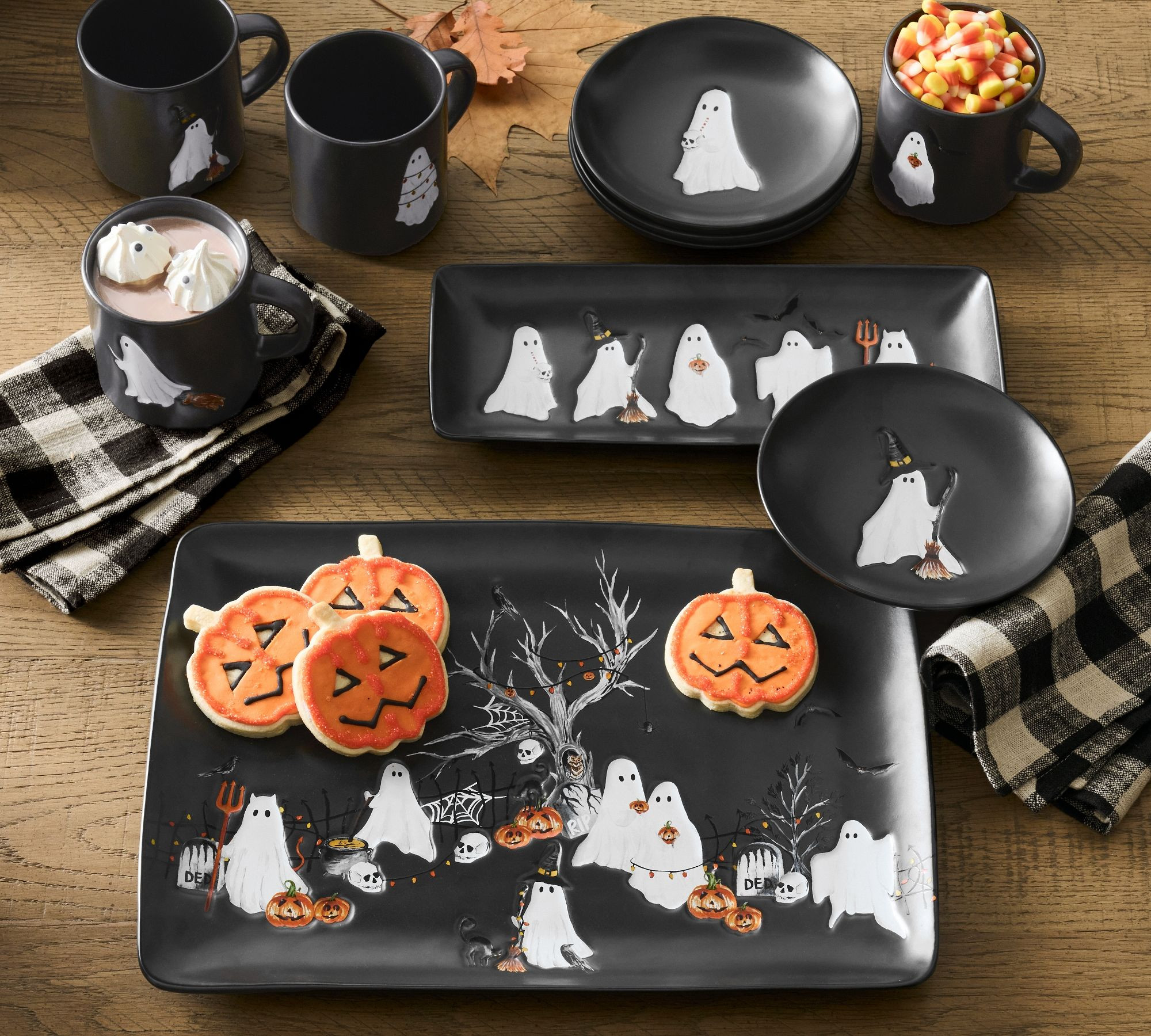 Halloween table decor can be cute, spooky, and still feel elevated, and Pottery Barn gets that balance so right 🕯️🖤 I’m obsessed with the mix of skeletons, ghosts, bats, spiders, and fun dog designs across bowls, plates, glasses, serving pieces, and table runners. These are such easy pieces to pull out every October and layer with neutral dishes for a festive table that still feels stylish.

#HalloweenTablescape #PotteryBarnHalloween #HalloweenTableDecor #HalloweenHostingMustHaves #HalloweenTabletop #HalloweenDiningRoom #HalloweenServeware #HalloweenDinnerware #HalloweenBowls #HalloweenPlates #HalloweenGlasses #HalloweenTableRunner #SpookyDecor #GhostDecor #SkeletonDecor #BatDecor #SpiderDecor #OctoberHomeDecor #FallEntertaining #HalloweenInspo 

 #LTKSeasonal #LTKHome #LTKSaleAlert