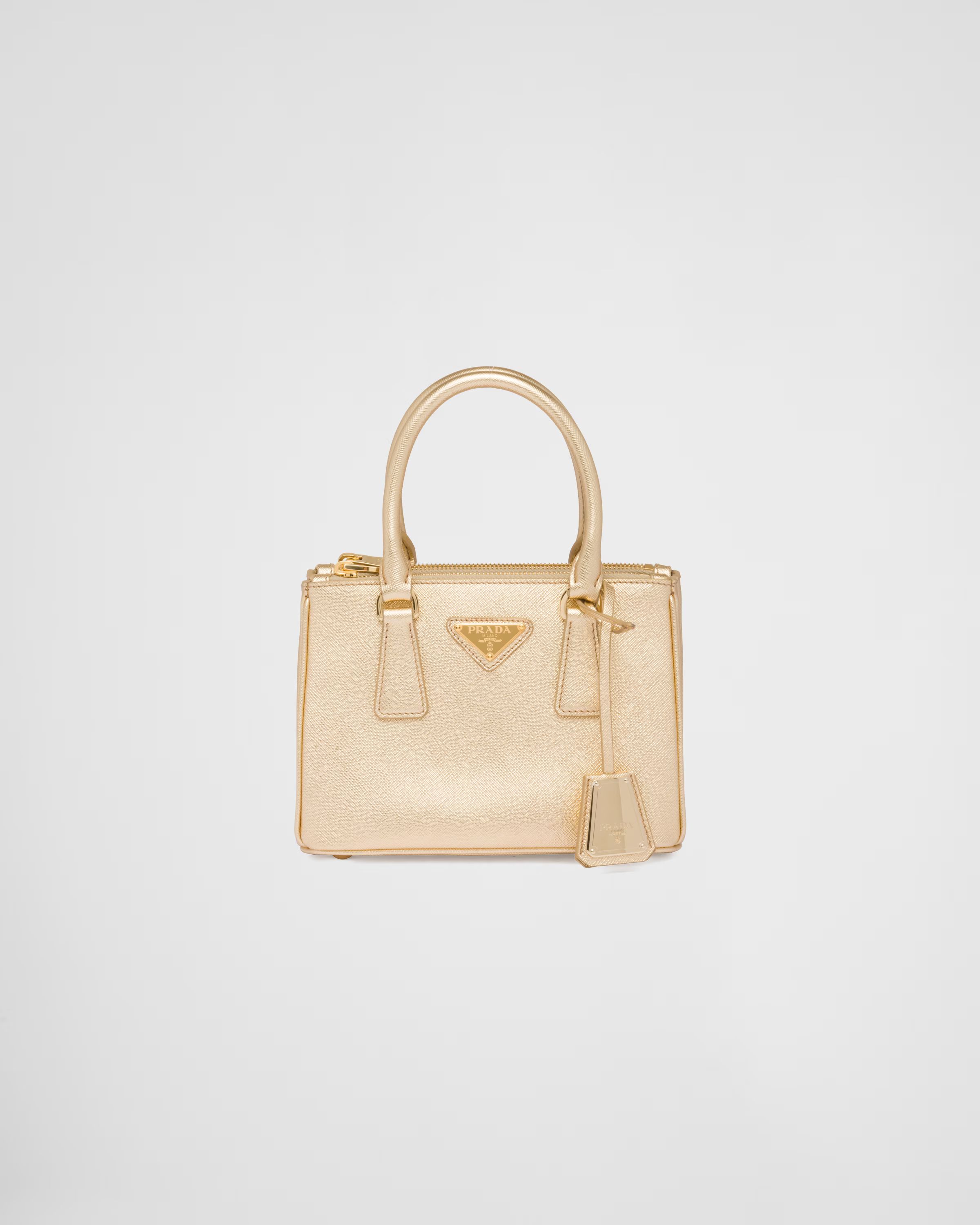 Prada Galleria Saffiano leather mini-bag | Prada INT