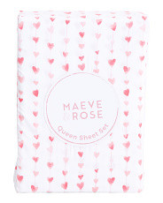 Heart Strings Sheet Set | TJ Maxx
