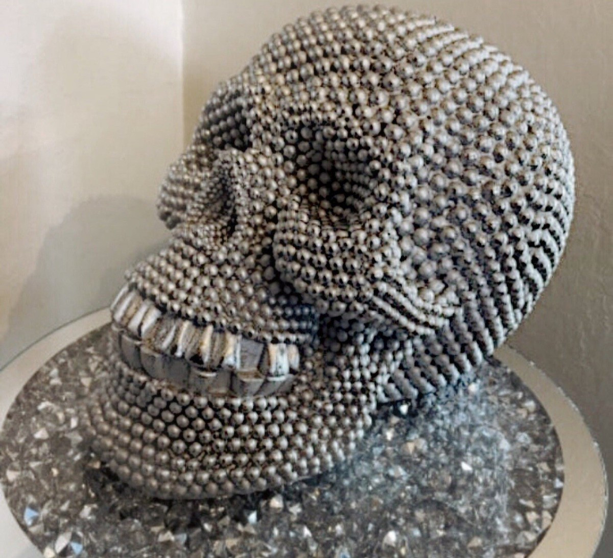Silver Metallic Skull | eBay US