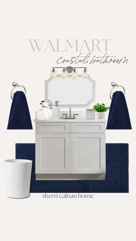 Walmart Coastal Bathroom Inspo

Navy blue accents  coastal decor  how to style  styling inspo  Walmart home  coastal home  modern home  bathroom design  bathroom decor

#LTKstyletip #LTKhome