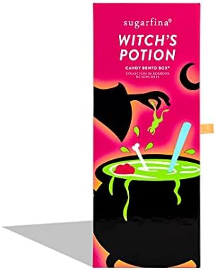 Sugarfina Witch's Potion 3 Piece Halloween Candy Bento Box with Candy Apple Caramels, Apple Frogs... | Amazon (US)