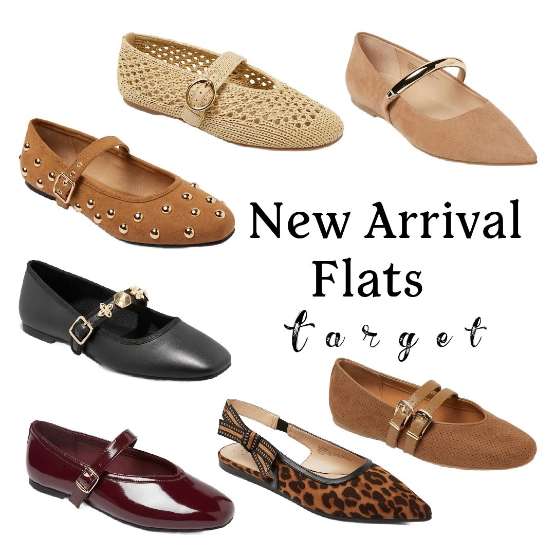 Perfect Pre Fall flats New Arrivals at Target. So affordable and on trend! 

#LTKSeasonal #LTKShoeCrush #LTKFindsUnder50