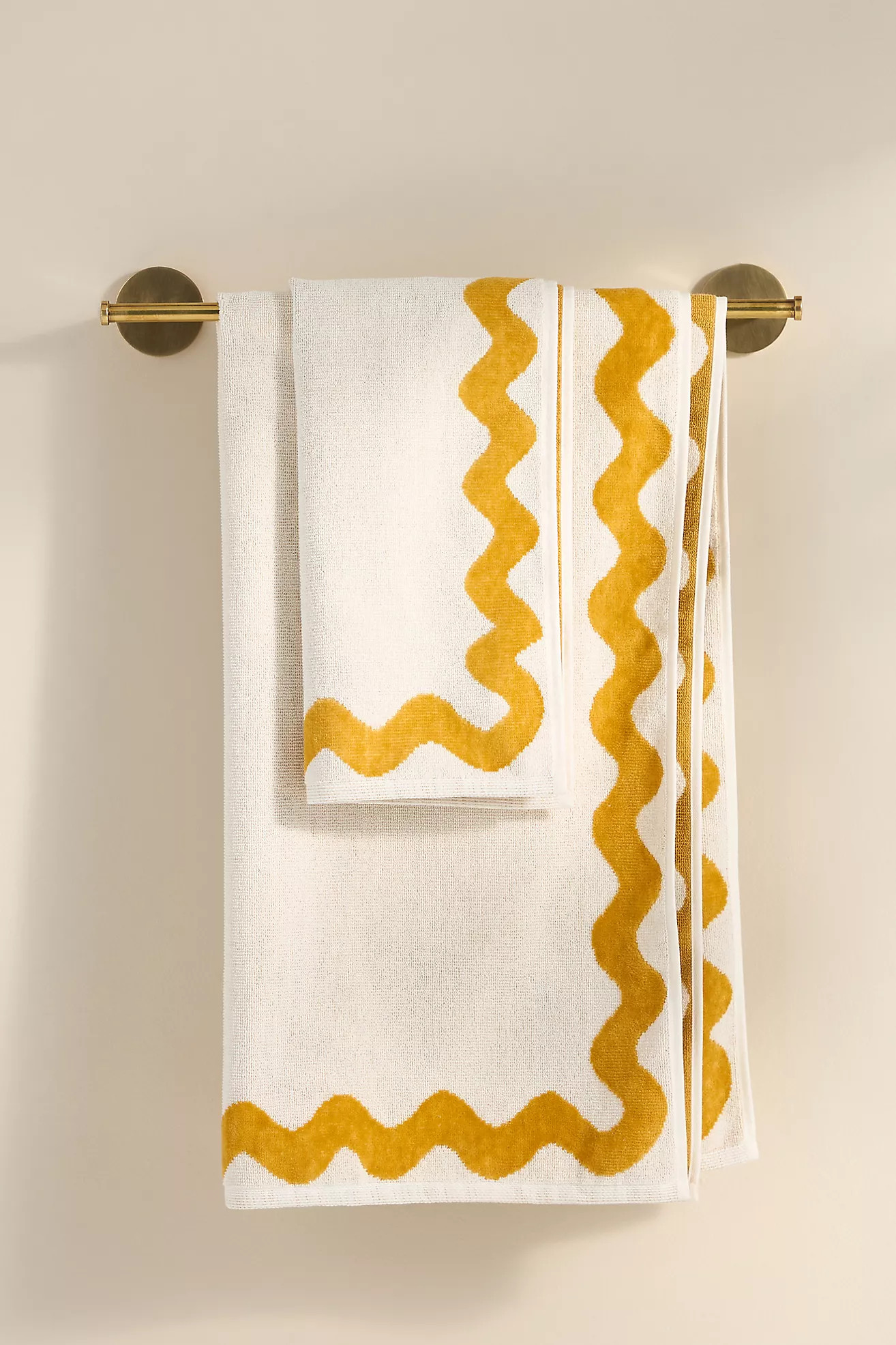Maeve by Anthropologie Scalloped Cotton Towel Collection | Anthropologie (US)