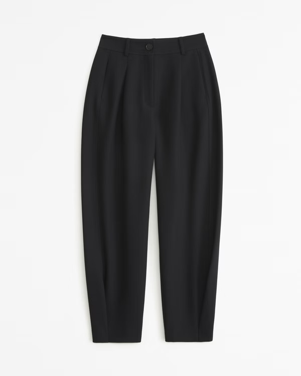 Women's High Rise Taper Pant | Women's Clearance | Abercrombie.com | Abercrombie & Fitch (US)
