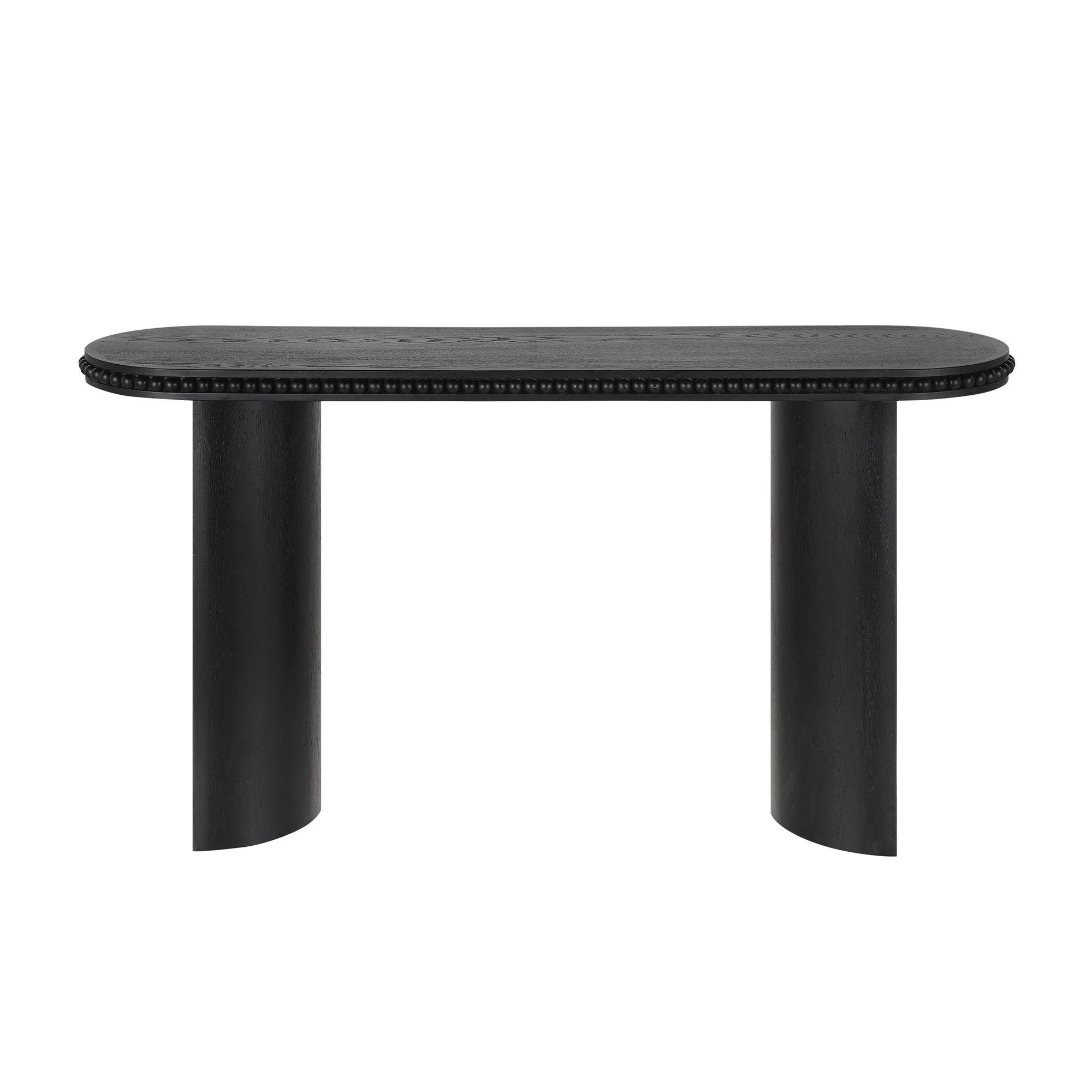 Mirod Vintage Console Table With Beaded Trim And Reversible Curved Legs | Wayfair North America