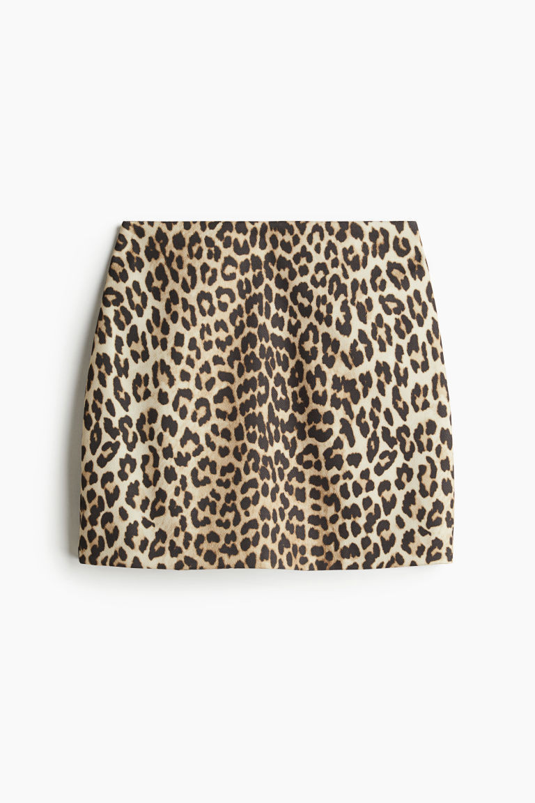 H & M - Mini Skirt - Beige | H&M (US + CA)