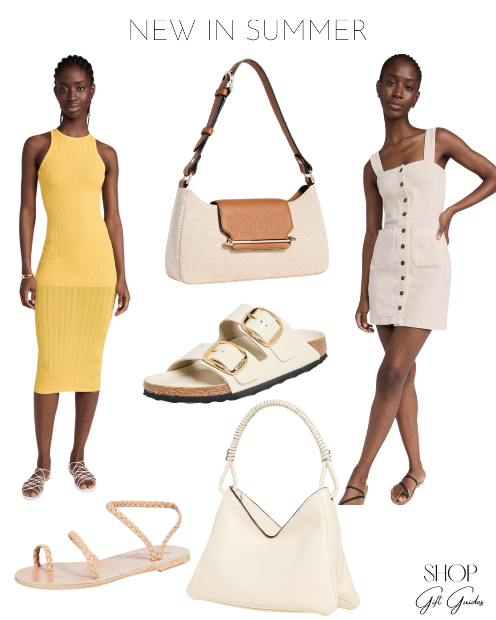 New in summer from Shopbop!! 

Too many amazing things to fit on one collage


#LTKStyleTip #LTKTravel #LTKItBag