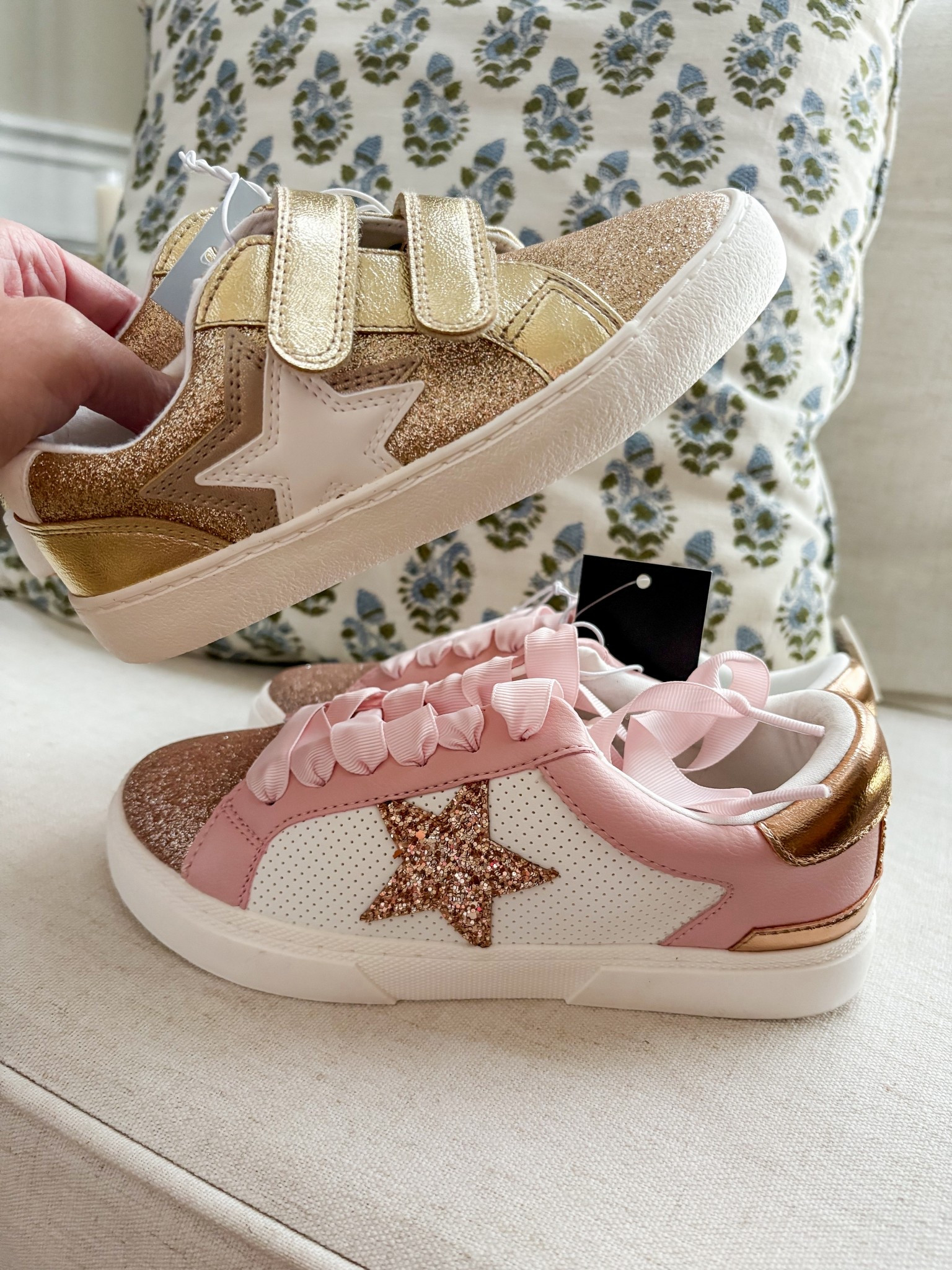 We ran into Target for a few things and could not resist these adorable sneakers! ⭐️ 

#LTKFindsUnder50 #LTKSaleAlert #LTKKids