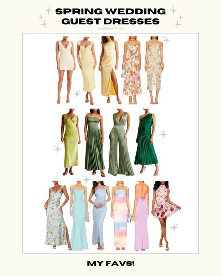 pretty wedding guest dresses for spring! 👗🌸🫧💐🍋👒

#LTKtravel #LTKstyletip #LTKwedding