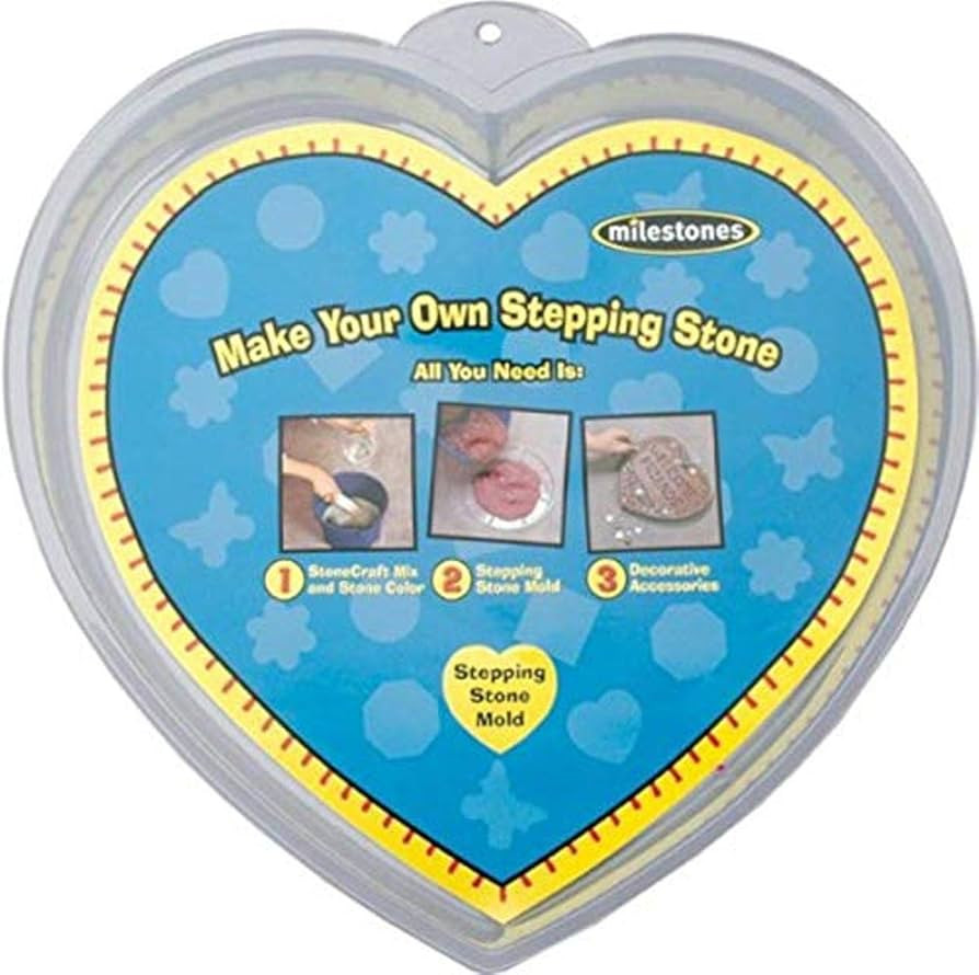 Midwest Products Large Heart Stepping Stone Mold, 12-Inch (90723123) | Amazon (US)