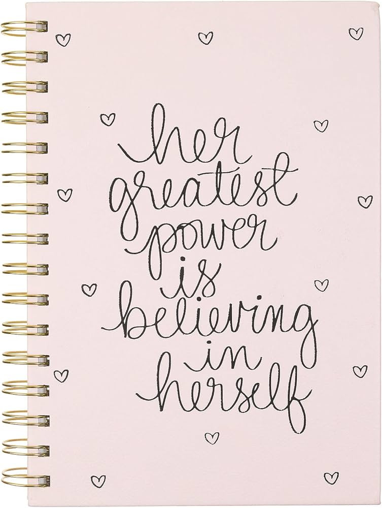 Dayna Lee Collection 6x8 Wirebound Hard Cover Notebook, 200 Pages, Acid-Free Ruled Sheets, Her Gr... | Amazon (US)