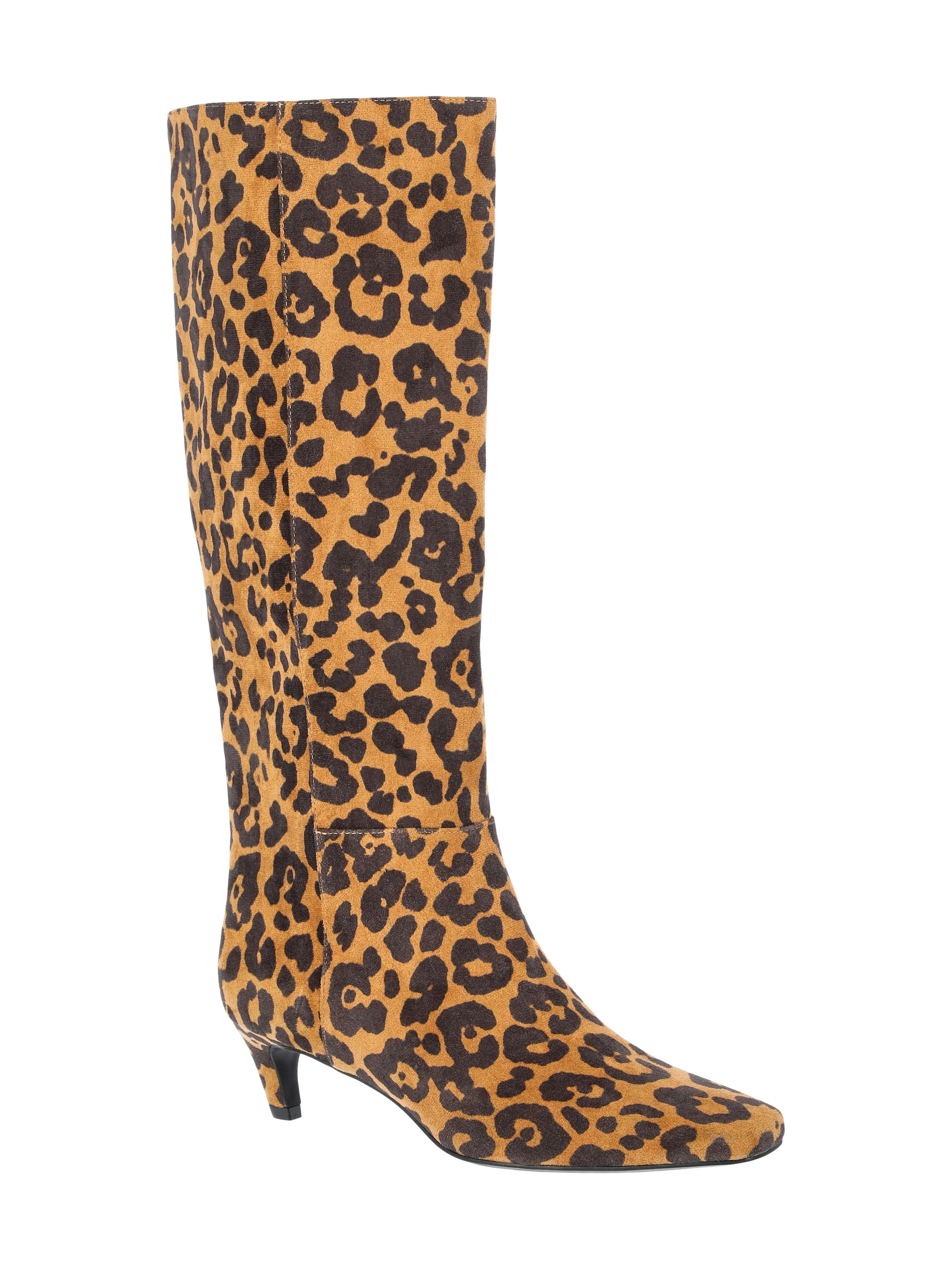 Scoop Women's Knee High Kitten Heel Boots (Wide Width Available) | Walmart (US)
