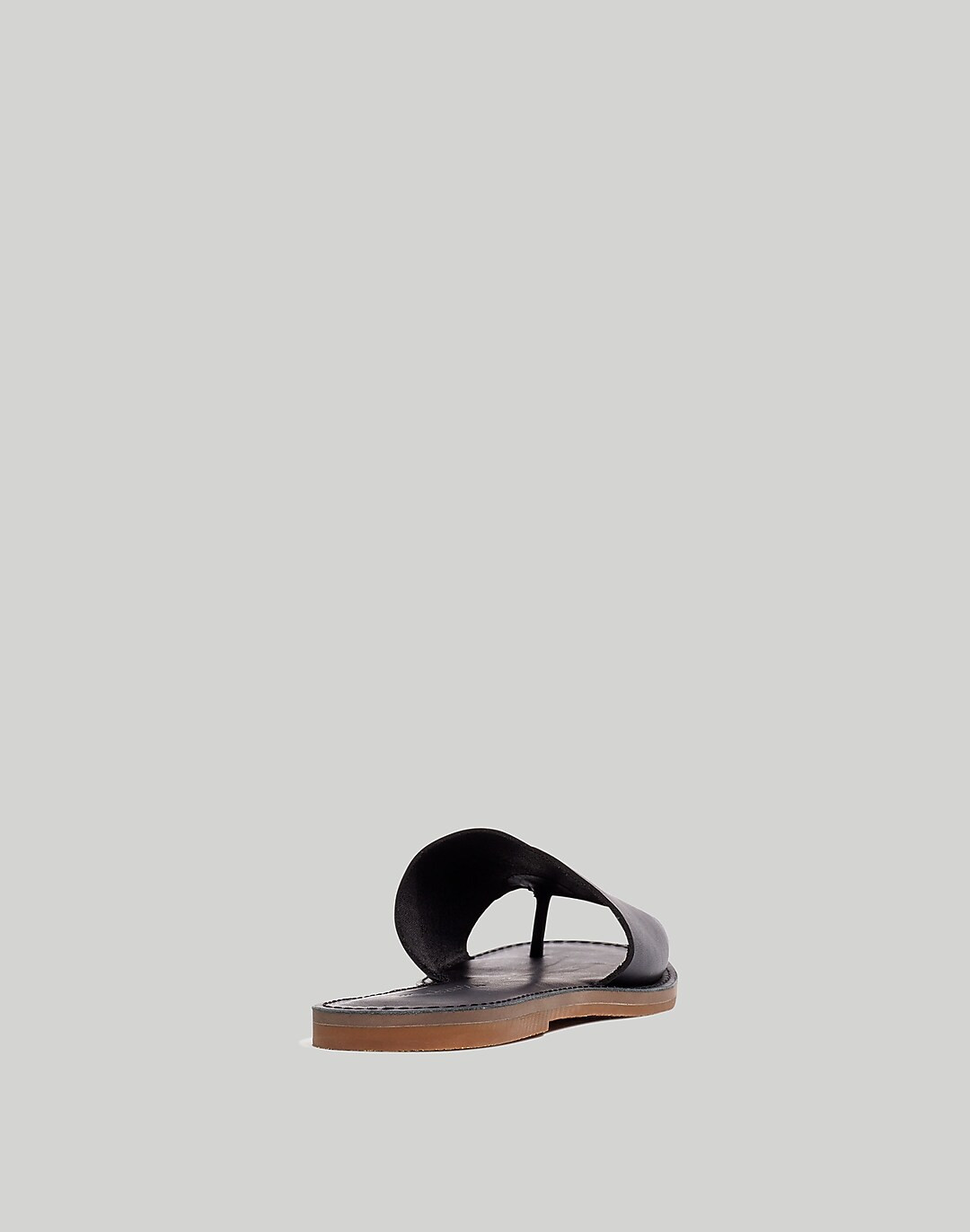 The Boardwalk Post Slide Sandal in Leather | Madewell