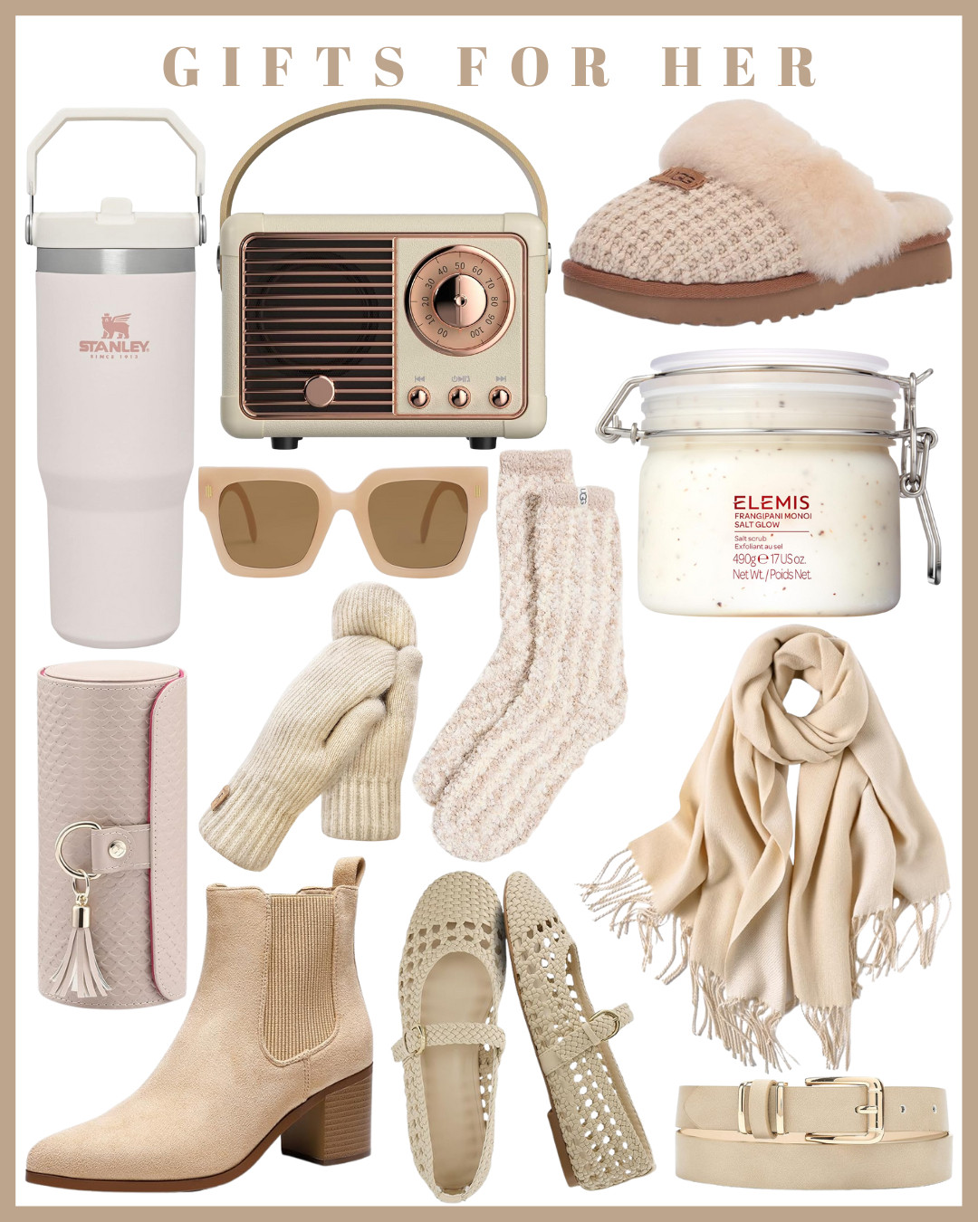 Gifts she’ll actually love 🤍✨
Curated a beige-inspired gift guide from Amazon - timeless, neutral, and effortlessly chic picks perfect for any occasion 🎁

🤍 Cozy knits & accessories for everyday luxury
🕯️ Home finds with that soft, minimalist aesthetic
👜 Stylish staples that feel thoughtful yet affordable

Because neutrals never go out of style - and neither does gifting something she’ll truly use 🤎

To shop these gifts, comment “link” and I’ll DM you, or check the Amazon Storefront link in bio 🛍️💌

#GiftsForHer #GiftGuide2025 #BeigeEdition #NeutralGifts #AestheticGifts #LuxuryOnABudget #ElegantGifting #AmazonGiftIdeas #AmazonForHer #AmazonFashionFinds #AmazonMustHaves #AmazonFavorites #AmazonFinds #AmazonHaul #AmazonStyle #BeigeAesthetic #NeutralAesthetic #CozyChic #MinimalLuxury #SoftTones 

 #LTKGiftGuide #LTKHoliday #LTKSeasonal