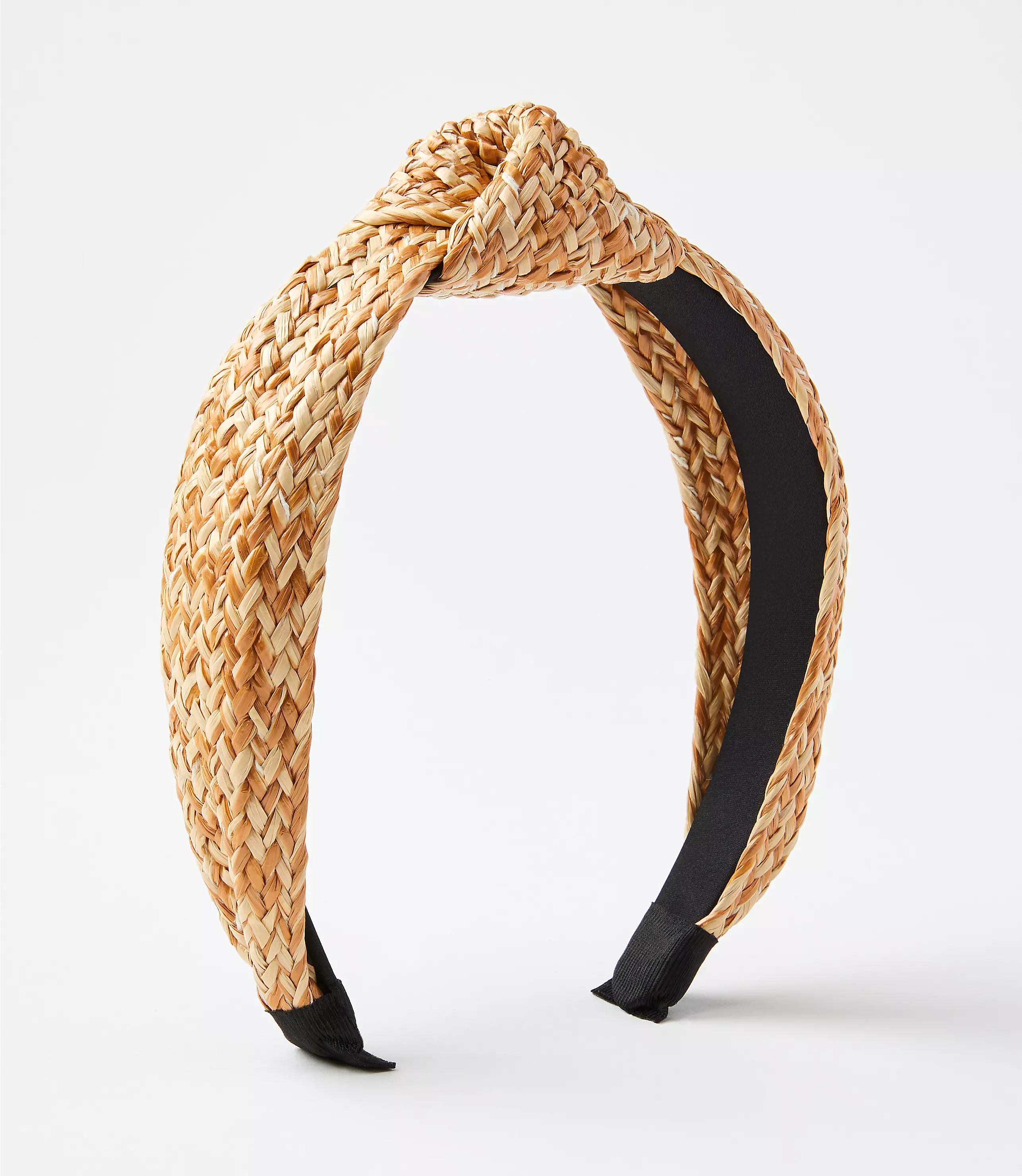 Raffia Knot Headband | LOFT