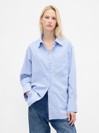 Organic Cotton Oxford Big Shirt | Gap (CA)