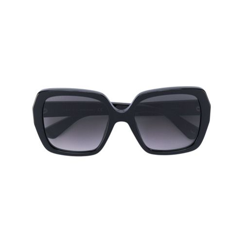 Gucci Eyewear oversized sunglasses - Black | Farfetch EU