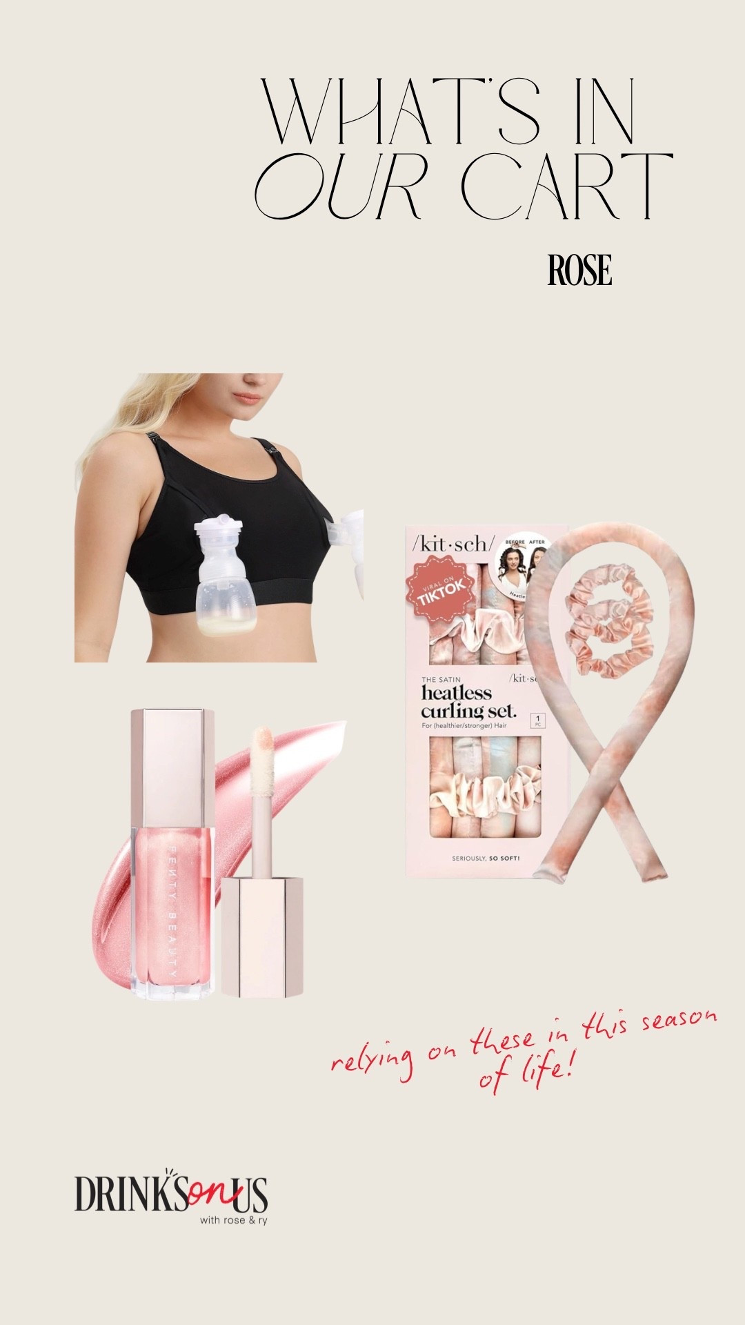 Products mentioned in S02: Episode 23 of Drinks On Us, “Whats In Your Cart?” segment!! 

#LTKBaby #LTKSaleAlert #LTKBeauty