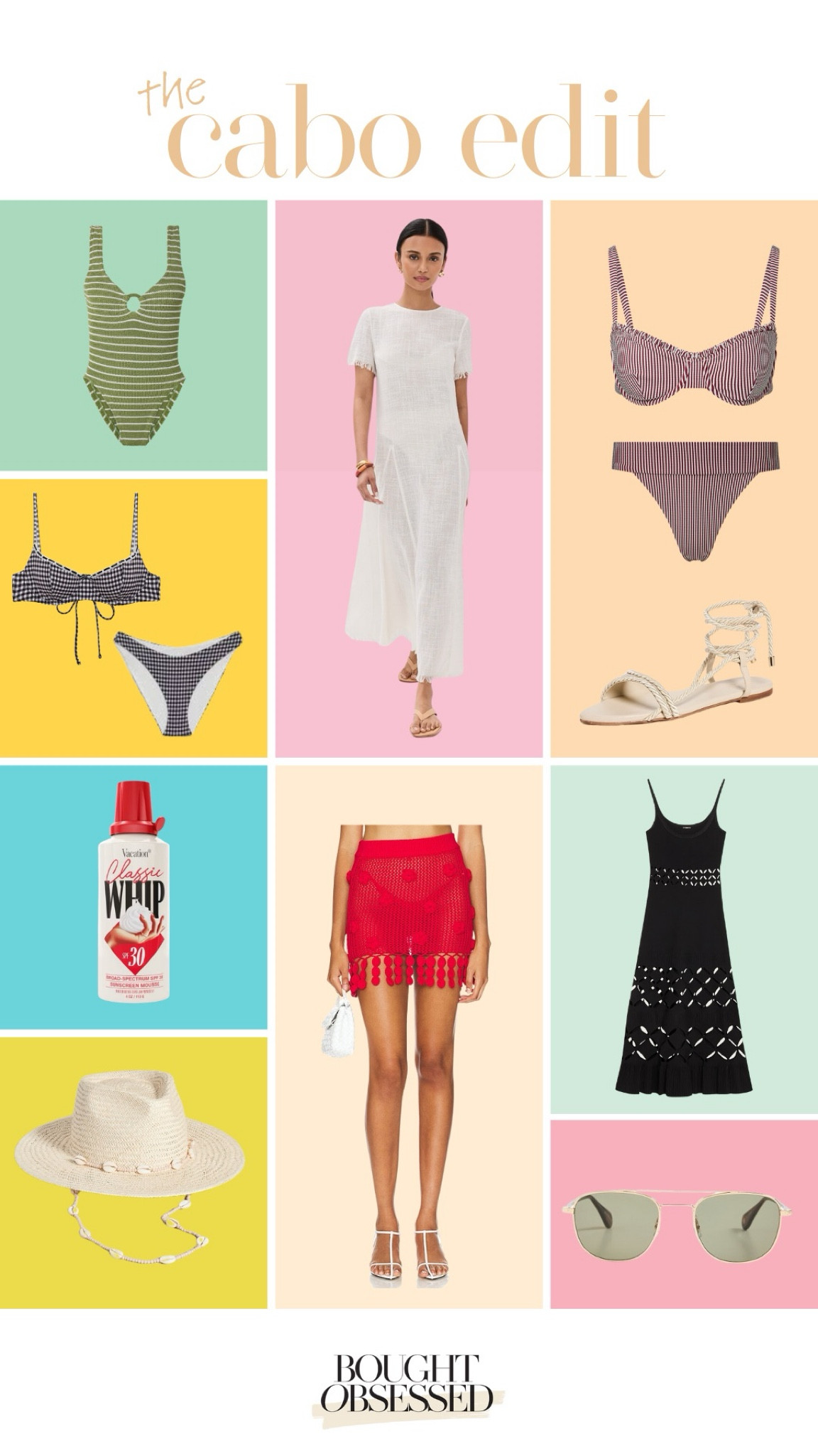 What I packed for Cabo. Ideas to help you pack for a warm weather getaway. 

#LTKSwim #LTKTravel #LTKSeasonal