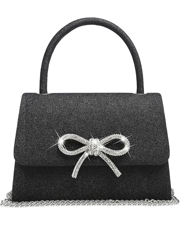 Dasein Women's Evening Bag Party Clutches Wedding Purses Cocktail Prom Handbags with Frosted Glit... | Amazon (US)