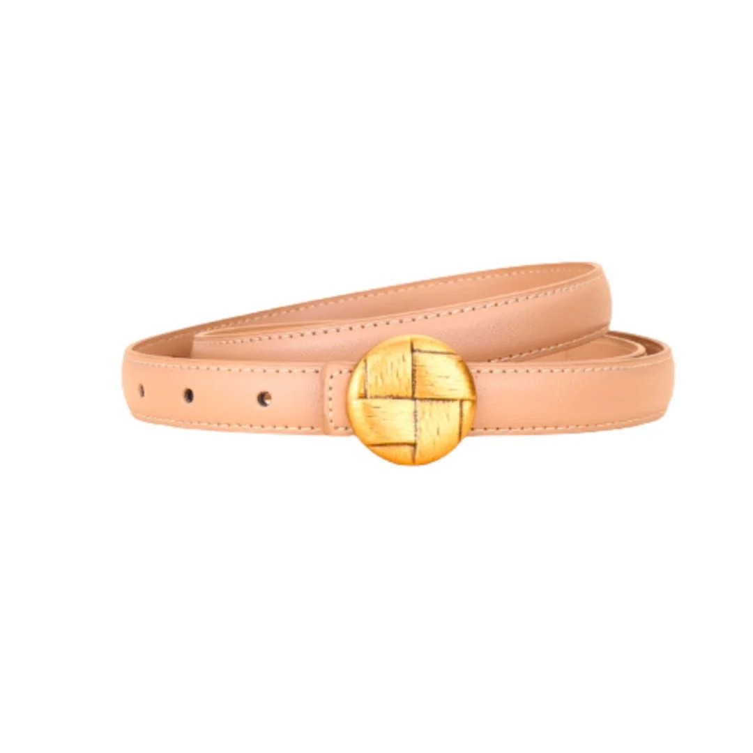 Jolie Belt - Tan | Accessory Concierge