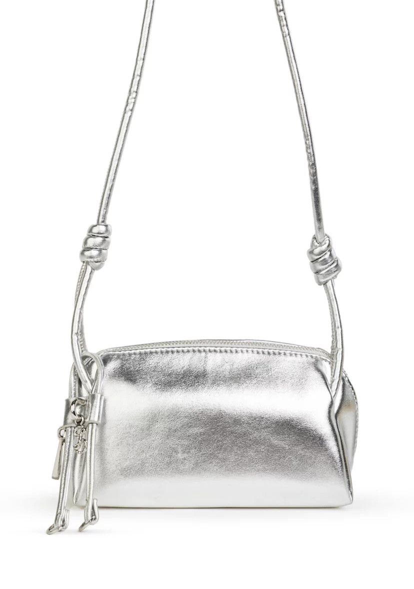 Perris High Shine Crinkle Crossbody | Belk